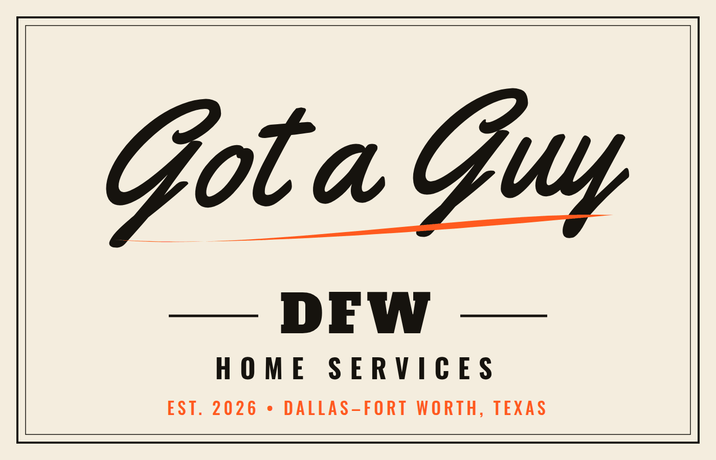 Got A Guy DFW — home services, Dallas–Fort Worth